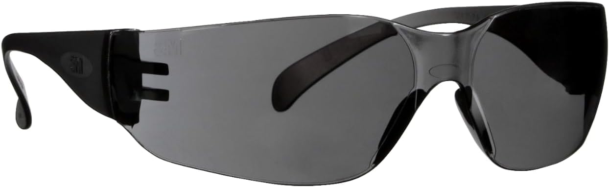 3M Outdoor Safety Eyewear, Gray Frame, Gray Scratch Resistant Lens