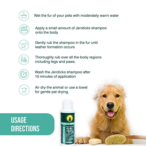 Tail-Collar-Club-Herbal-Flea-Tick-Shampoo-with-Eucalyptus-Oil-and-Aloe-for-Dogs-Safe-for-All-Breeds-including-Labradors-Persian-Cats-and-German-Shepherds-Combo-of-Jeroticks-Shampoo-200ml-and-Flea-Comb