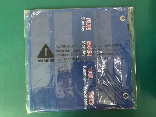 Tabela de bolso de calendário, tabela mensal de bolso para sala de aula com 76 cartões (68 cartões i