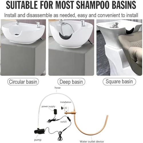 Circulation d'eau de robinet de bassin de spa à 180° pour rinçage complet - 8
