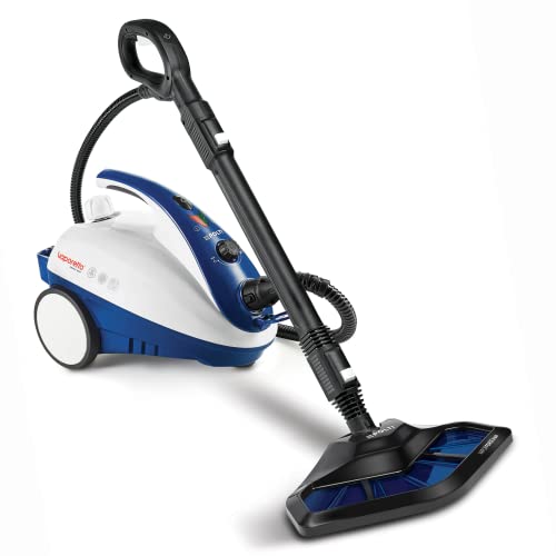 Polti Vaporetto Smart Steam Mop and Steam Cleaner for Cleaning and Sanitizing with 12 Attachments Works for Tile Floor with Grout, Carpet, Car Detailing, Hardwood, & Furniture