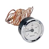  DOJA Industrial  Termometro 0°/200°C IMIT  Esfera 55 mm, con bulbo 1 metro