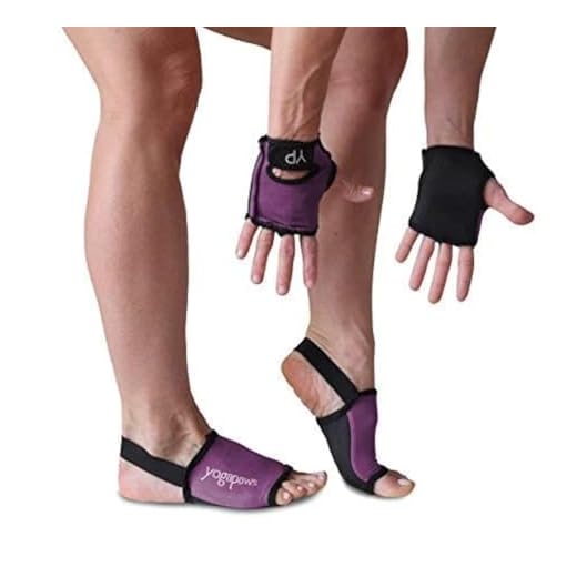 YogaPaws SkinThin Non Slip Yoga Gloves and Yoga Socks for Women and Men for Yoga, Hot Yoga, Crossfit, Cycling, and for Sweaty Hands and Feet