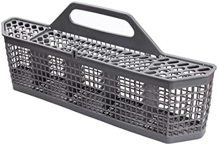 Universal Dishwasher Silverware Basket Replacement WD28X10128 Dishwasher Utensil Silverware Basket, Compatible with Part No. AH959351, EA959351, PS959351, WD28X10127, WD28X10132