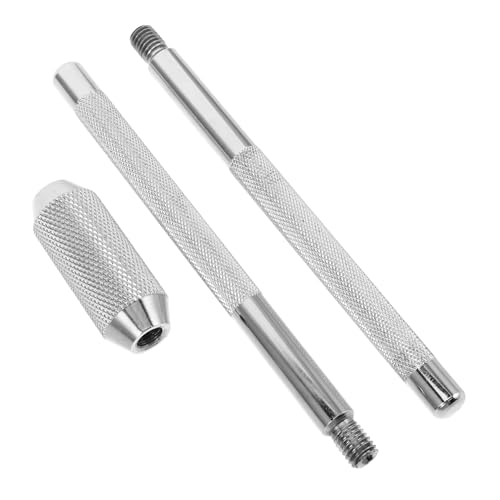 GOOHOCHY Cowbell Mounting Rod Design Flexible Compatibility for Drummers Quick Setup Percussion Bracket for Various Cowbells Straight Rod for Stable Performance