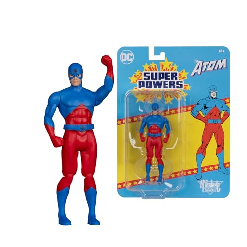 McFarlane Toys - DC Super Powers The Atom (Ray Palmer) Figura de acción de 4.5 pulgadas