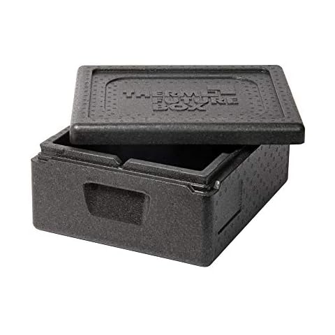 Thermo Future Box Thermal Box EPP (Expanded Polypropylene), Black, Inner 330 x 270 x 117 mm Cover