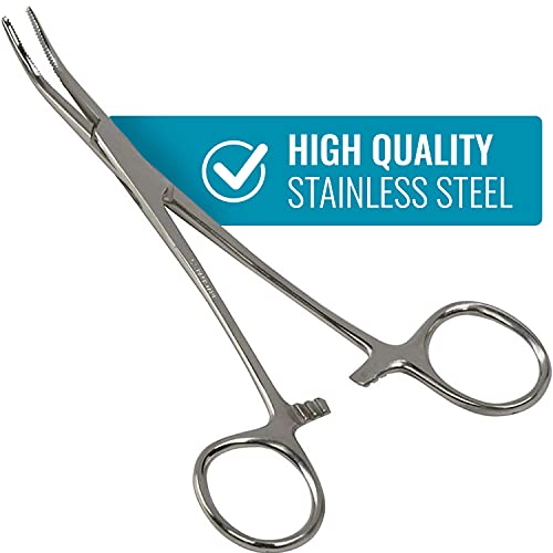 Mabis 25-725-000 Precision Kelly Forceps Locking Tweezers Clamp thumb #4