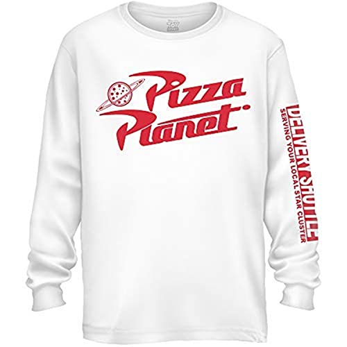 Disney Toy Story Pixar Pizza Planet Delivery Express Long Sleeve Men's T-Shirt