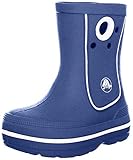 Crocs Crocband Jaunt Kids, Botas de Agua Unisex niños, Azul (Cerulean Blue 4o5), 33/34 EU