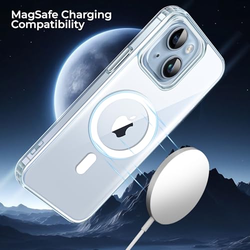 Image of A rtistque Clear Back Cover Case for iPhone 15 Plus | Compatible | Acrylic | Transparent Case | Shockproof TPU | Stylish Protective Design - Transparent