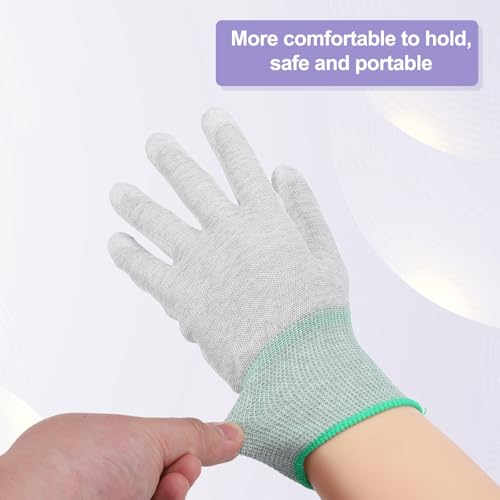 Guantes antiestáticos ESD para evitar descargas electrostáticas al armar PC 4