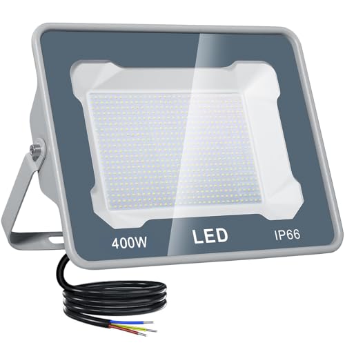 CREATESTAR Faretto Led da Esterno 400W, Faretti Led Esterni 6500K
