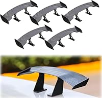 5 Stück Auto Mini Schwanz Spoiler Flügel, Universeller Mini Spoiler, Klebebefestigt ohne Bohren, Dekorativer Heckspoiler für zur Dekoration der Fahrzeugstabilität verwendet Werden