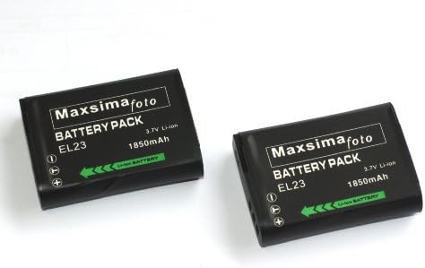 Batteria EN-EL23 Per Nikon Coolpix B700, P600, P610, P900, S810c - 1850mAh, Ricaricabile, Sicura - Foto 3