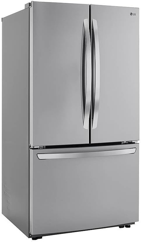 LG 29 cu. ft. 3-Door French Door Refrigerator in Stainless Steel with Door Cooling+ and Internal Ice Dispenser LRFCS29D6S