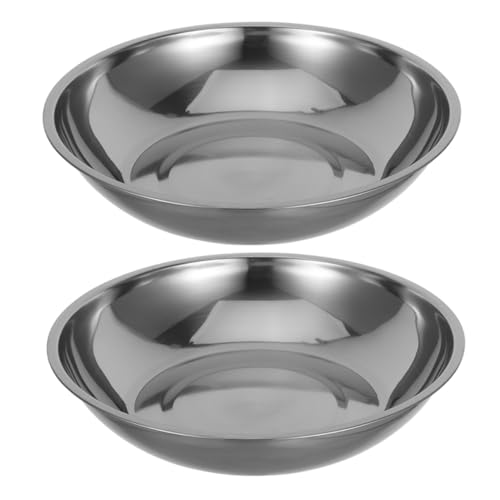 Mipcase 2piezas Tazón De y Hornear Acero