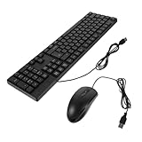Souris et clavier filaires - ils ont des caractéristiques stables, des performances élevées et une fiabilité, simples, faciles à utiliser, clavier filaire taille