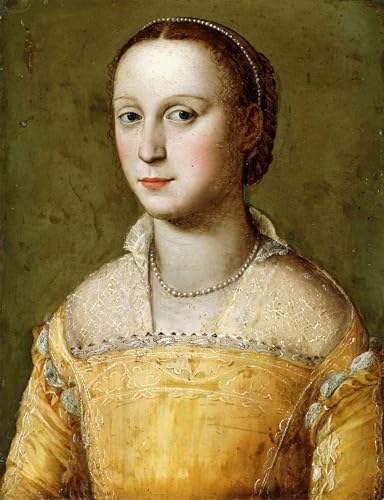 Affiche toile d'Eleanora D par Alessandro Allori pour salon élégant