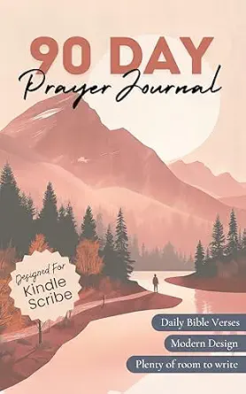 90-Day Prayer Journal for Kindle Scribe