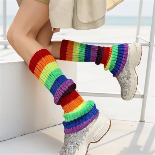 Goth Leg Warmers Women Japanese Gothic Y2k Harajuku Grunge Emo Punk 80s3