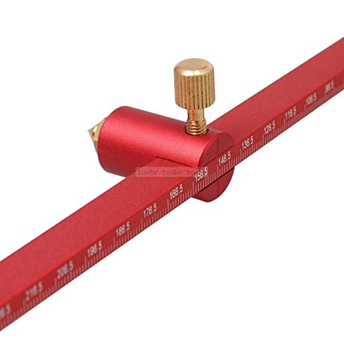 Sculpture L'outil du Bois Travail du Bois 300mm Traçage Gauge Centre Finder Règle Traçage Cercle Règle Bois Boussole for Woodturners Bols Lathe Work Lathe Tool Set – vue 2