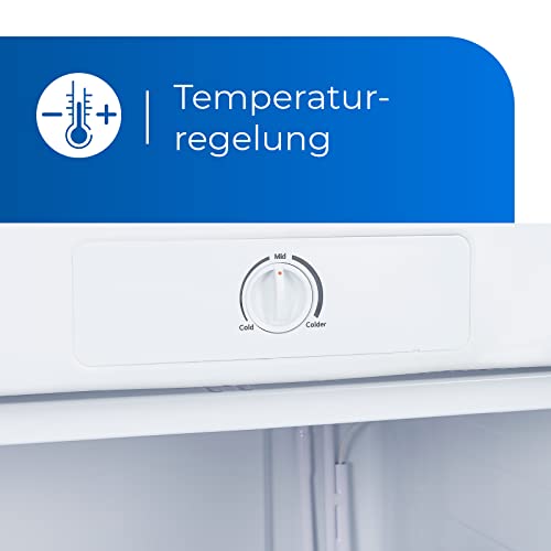 Exquisit Gefrierschrank GS230-010E mit 5 Schubladen und 165 Litern