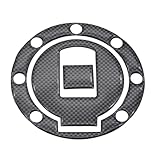 Für Yamaha Für YZF Für R6 1999 2000 Motorrad Carbon Fibre Fuel Gas Tank Cap Cover Pad Aufkleber Protector