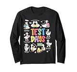 Funny Test Day Goose Testing Day STAAR Day Teacher Student Long Sleeve T-Shirt