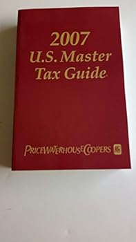 Paperback U.S. Master Tax Guide 2007 Book