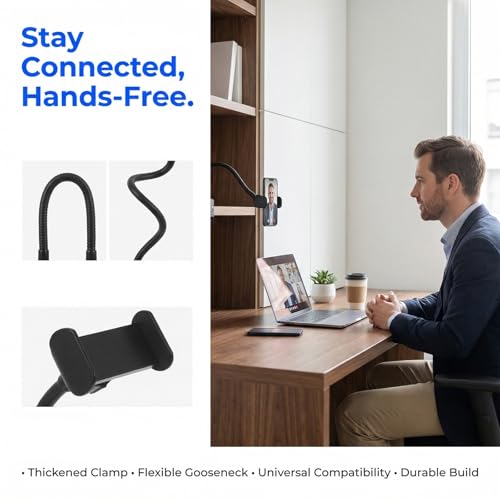 Soporte de teléfono ADOCARN flexible para grabar videos cómodamente sin usar las manos 3