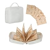 EVEOUT 6 Fundas Organizador de Joyas de Nylon, Estuche de Joyas de Viaje...