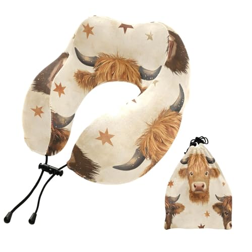 Almohada viscoelástica compacta para viaje cuello miniatura 1
