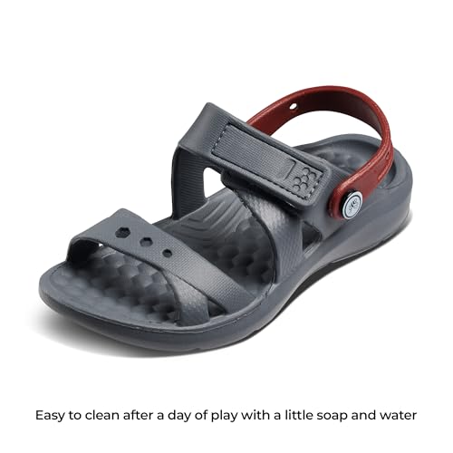 Joybees Kids' Adventure Sport Athletic Summer Sandals for Girls and Boys, Water Friendly4