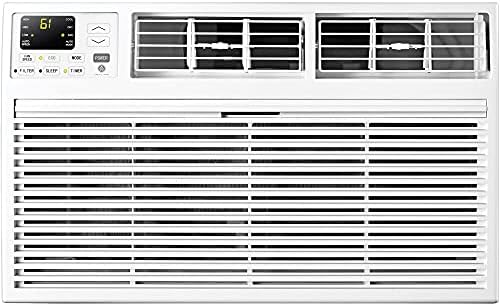 Artic Wind 115V 8,000 BTU Digital Through the Wall Air Conditioner for Small-Medium Rooms up to 350 Sq.Ft, Powerful Cooling Wall AC Unit with Remote Control, Time, ECO Mode, Adjustable Air Direction
