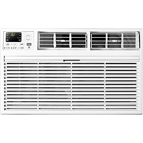 Artic Wind 115V 8,000 Btu Digital Through The Wall Air Conditioner For Small-Medium Rooms Up To 350 Sq.ft, Powerful Cooling Wall Ac Unit With Remote Control, Time, Eco Mode, Adjustable Air Direction #TOP25