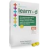 Lifetrients Learn+D Vitamin D3 & Omega-3 Formulation 30 Mini Softgels Children's Bone Health, Immune Support & Brain Nutrition