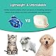 Facaihy 10 Stück Katzennapf,Katzennapf flach,Futternapf Katze,Quadrat Katzennäpfe, Katzen Futternapf Bunte,Katzen Napfset für Trockenfutter und Nassfutter