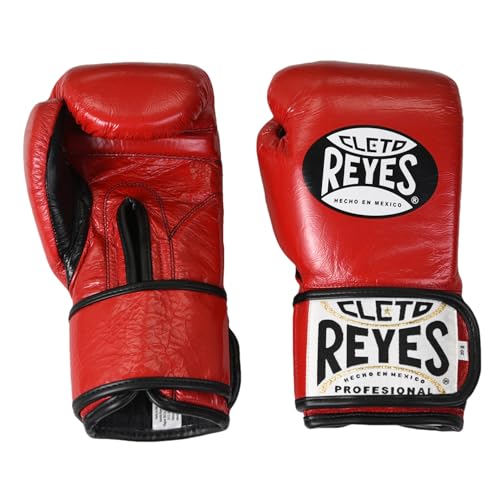 【日本限定】レイジェス(reyes) マジックテープタイプのスパーリング・トレーニング用グローブ【トレーニング用 ベルクロ式】 8オンス/E608、10オンス/E610 (レッド, 10オンス)