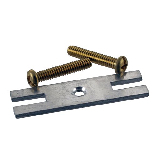 Westbrass 792BR Bathtub Drain Assembly Top Elbow Converter Bracket, Unfinished, 1 Pack