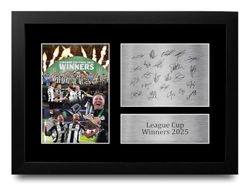 Magpies Caraboa Cup Winners 2025 cadeau idéal anniversaire fan football