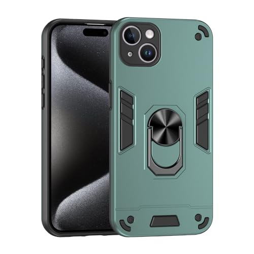 Paquetes de fundas para teléfono Compatible con iPhone 14 Plus 6.7 pulgadas funda de teléfono con soporte y protección a prueba de golpes de grado militar a prueba de caídas cubierta protectora resist