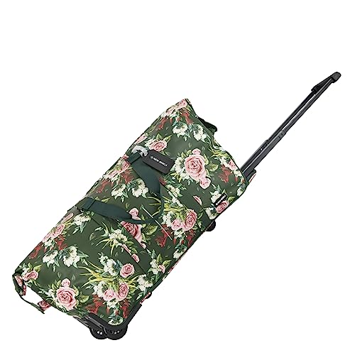 New Rebels Flora Weston Duffel Dunkelgrün 54L Trolley Wasserabweisend