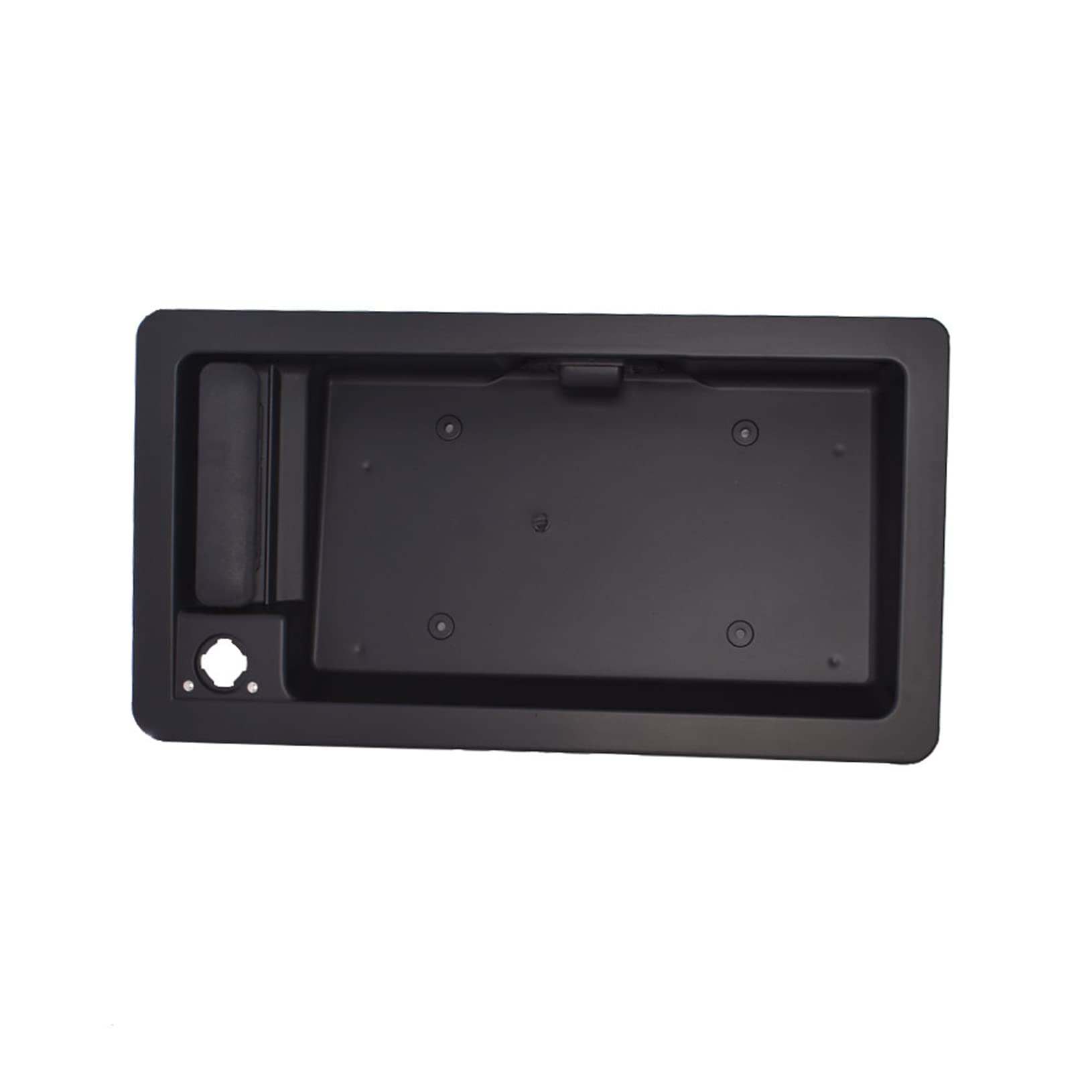 Photo 1 of LABLT Cargo Exterior Outside Door Handle & License Plate Tag Bracket Replacement for Ford Econoline Van E150 E250 E350 6C2Z-15434A20-AA