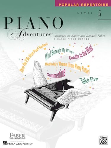 Piano Adventures: Popular Repertoire Book – Level 5 | Piano Sheet Music for Students | Faber Piano Method Book with Pop Hits and Movie Themes | Songbook with Activity Pages for Level 5 Skills image 3