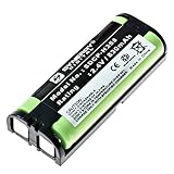 Synergy Digital Cordless Phone Battery, Works with Panasonic KX-TGA670B Cordless Phone, (Ni-MH, 2.4V, 830 mAh) Ultra Hi-Capacity, Compatible with Panasonic HHR-P105 Battery