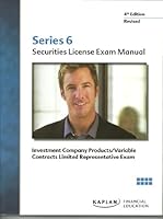 Series 6 Securities License Exam Manual 1427786143 Book Cover