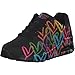 Produktbild Skechers Damen James Goldcrown UNO-Highlight Love Sneaker, Black and Multi Heart Print Duraleather/Bla, 40 EU
