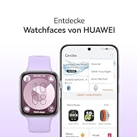 HUAWEI Watch FIT 4 Smartwatch, GPS, Fitness Tracker, Lila – Ansicht 9