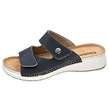 Fischer Markenschuh Emma, Sandalias con cuña Mujer, Azul, 41 EU